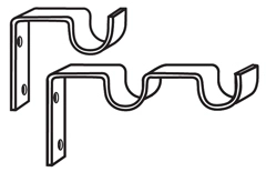 Wrought-iron double bracket