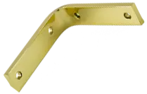 Brass angle brackett
