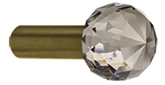 Crystal finial wrought 2