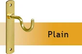 Brass bracket - plain